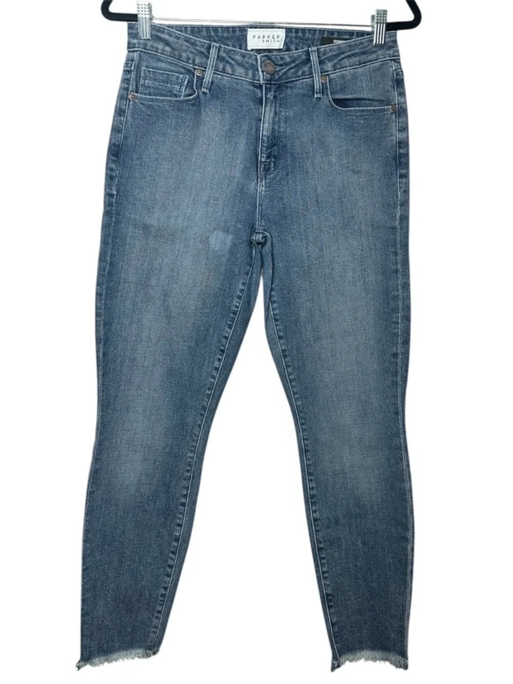 Parker Smith Skinny Jeans Raw Hem Size 29
